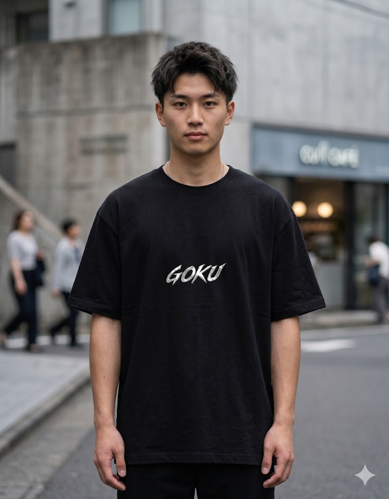 Goku Anime Graphic T-Shirt, Black, Cotton, Comfortable Fit, Unisex